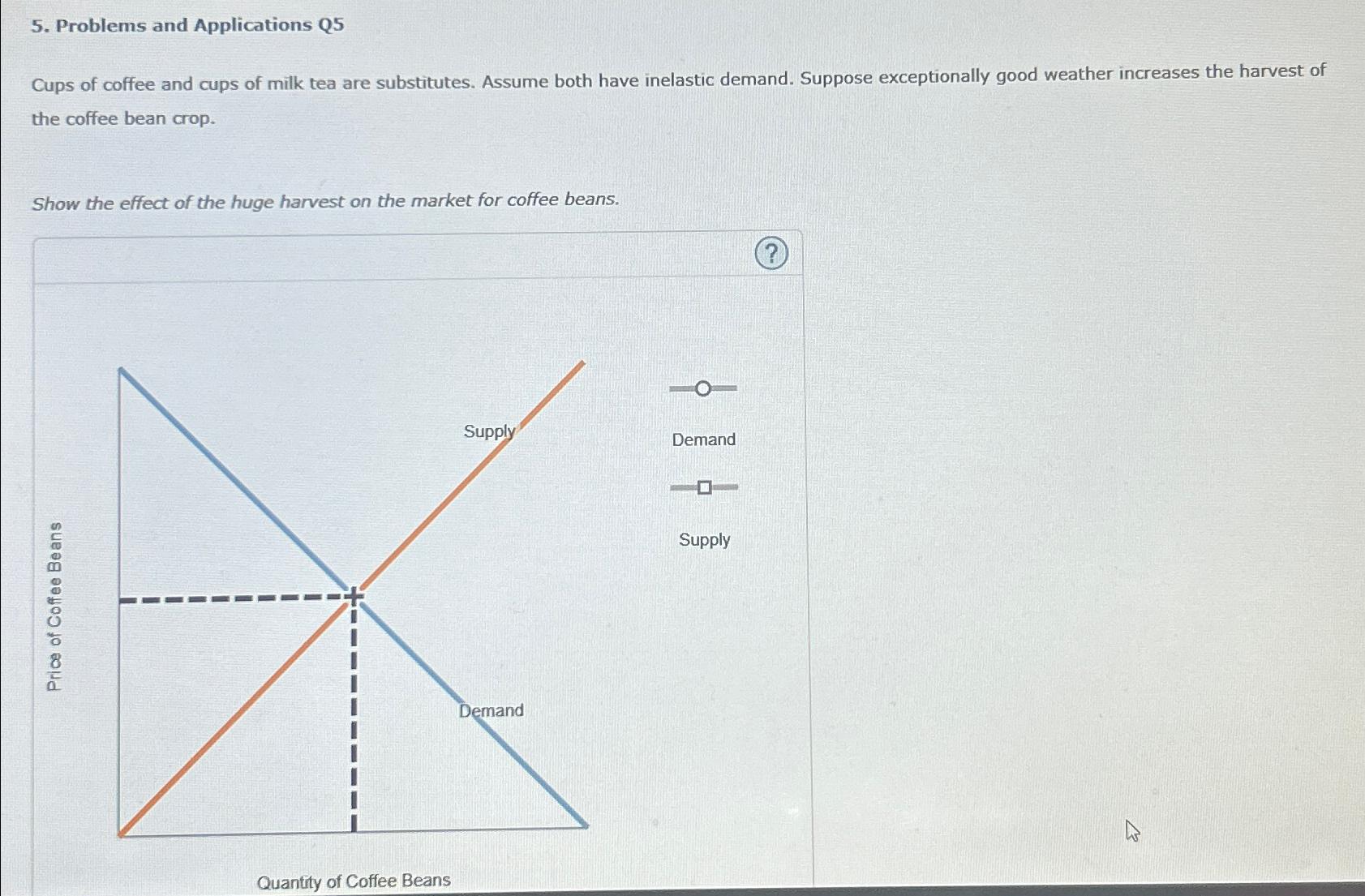 Solved Problems and Applications Q5Cups of coffee and cups | Chegg.com