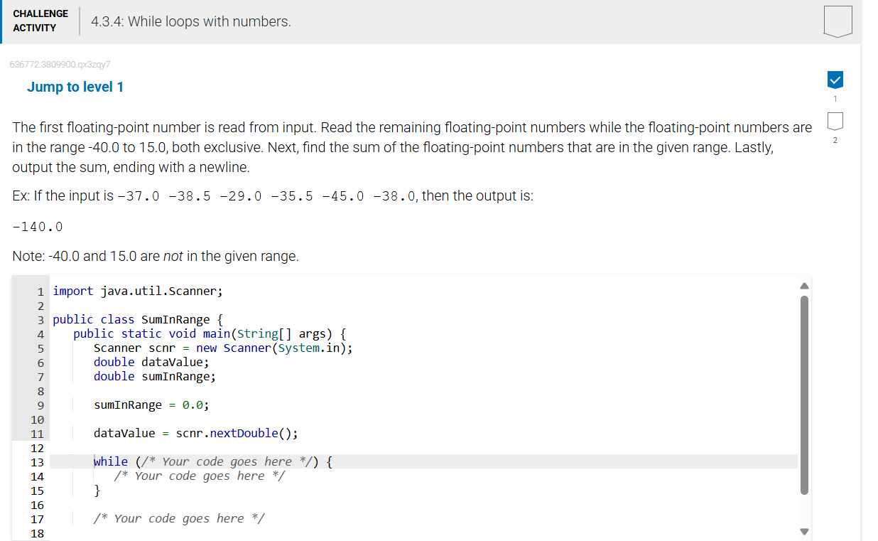 Solved JAVA: The first floating-point number is read from | Chegg.com