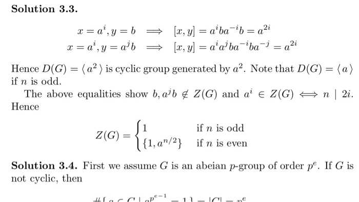 Solved Problem 17 2 10 Let G Be A Finite P Group Prov Chegg Com