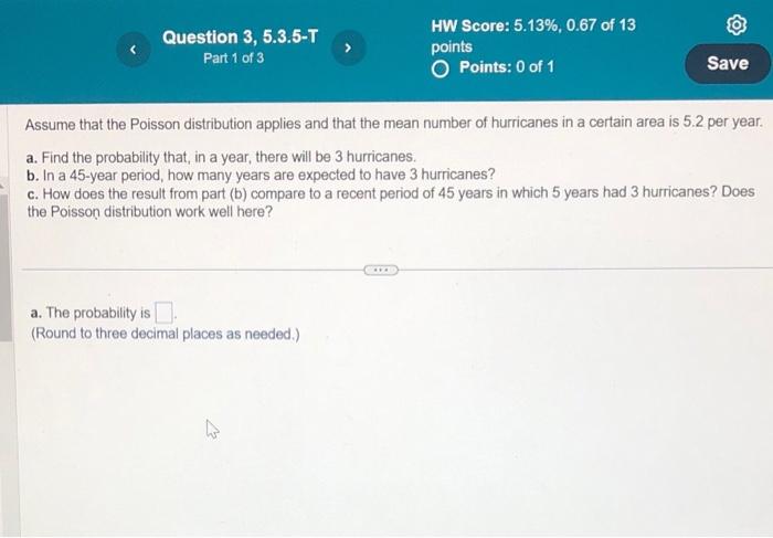 Solved Assume That The Poisson Distribution Applies And That | Chegg.com