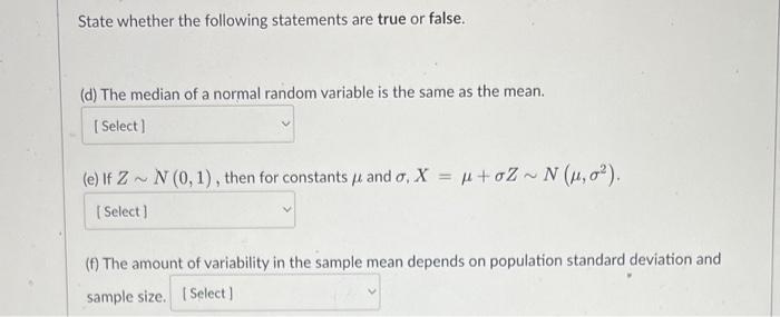Solved State whether the following statements are true or | Chegg.com