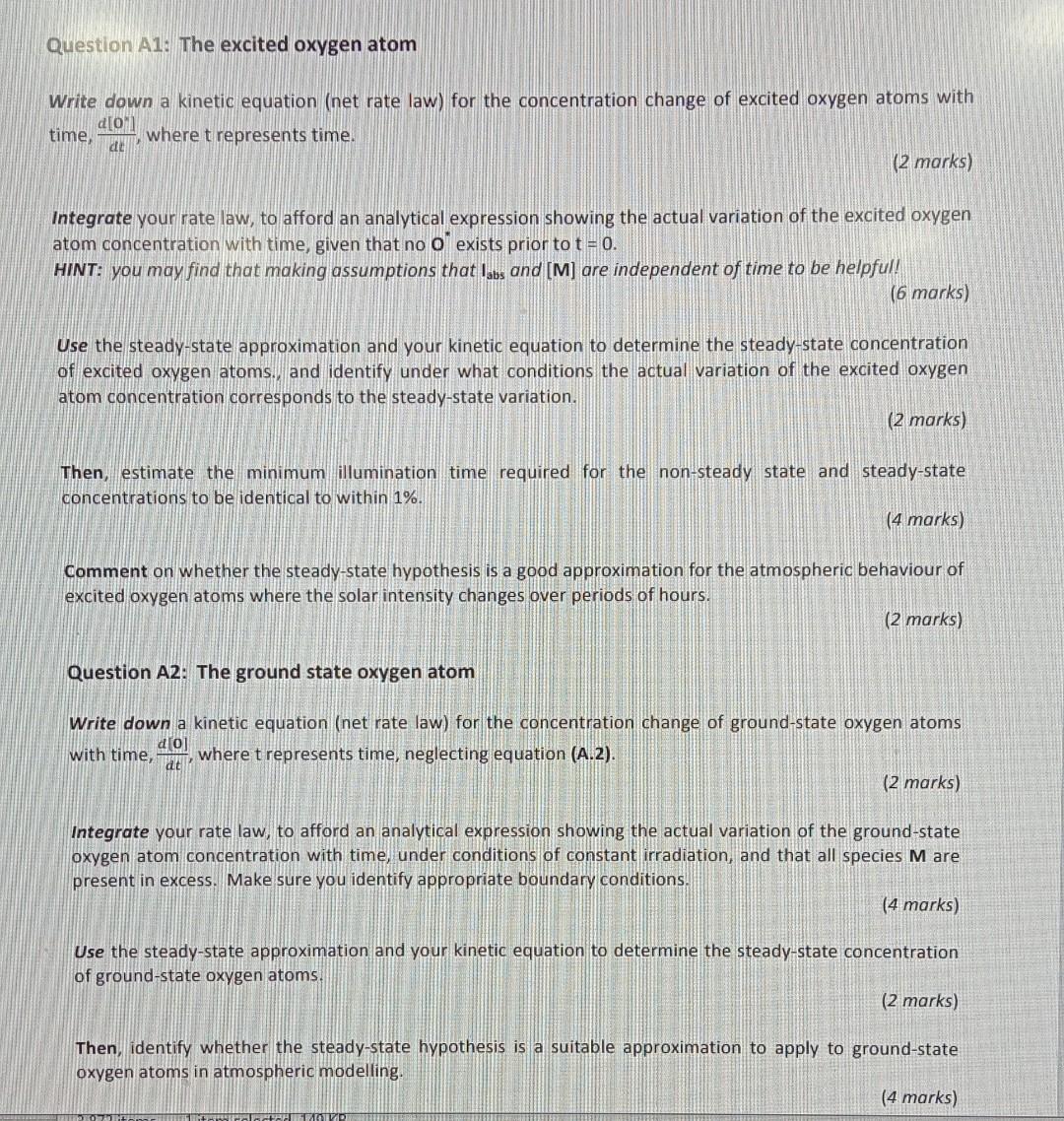 solved-question-a1-the-excited-oxygen-atom-write-down-a-chegg