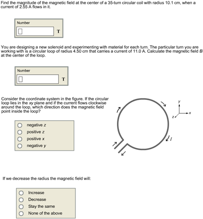 Solved Find the magnitude of the magnetic field at the | Chegg.com