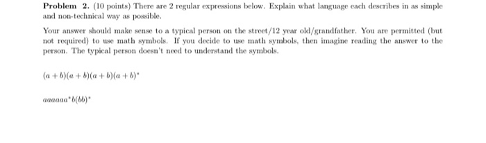 Solved Problem 2. (10 points) There are 2 regular | Chegg.com