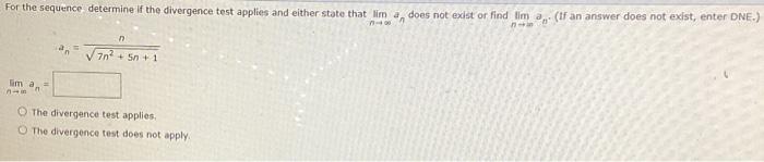 Solved Find an explicit formula an for the nth term of the | Chegg.com