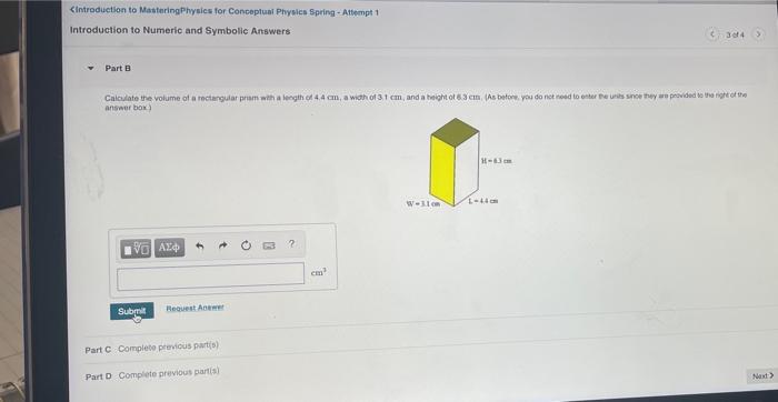 Solved Introduction To Mastering Physics For Conceptual | Chegg.com