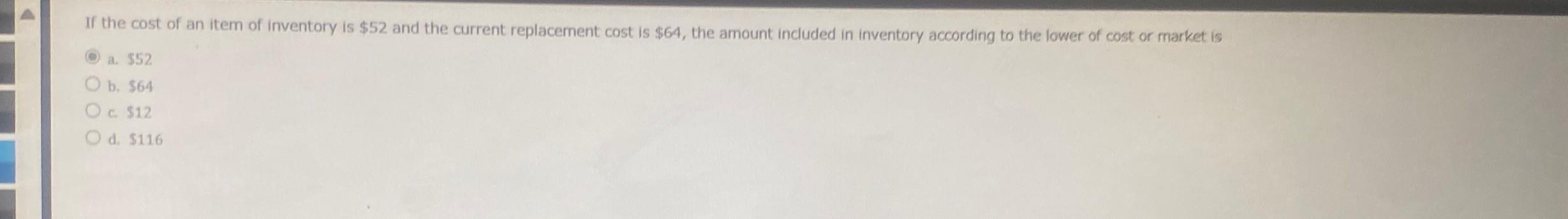 solved-if-the-cost-of-an-item-of-inventory-is-52-and-the-chegg