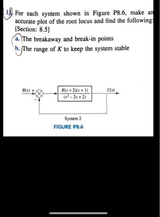 Solved 1. ) For each system shown in Figure 28.6, make an | Chegg.com