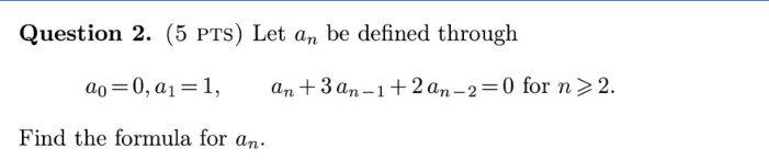 Solved Please solve and show all the stepsQuestion 2. (5 | Chegg.com