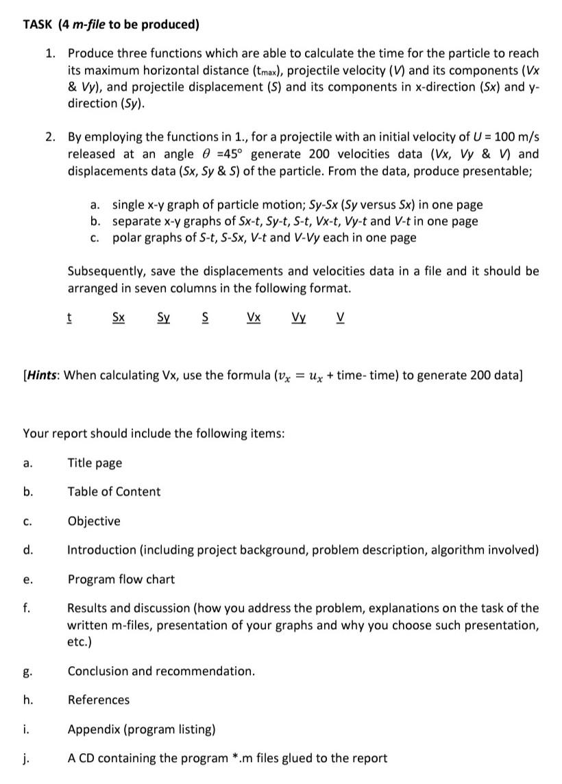 Solved Project Ii Sme 1013 Programming For Engineers Sy Chegg Com