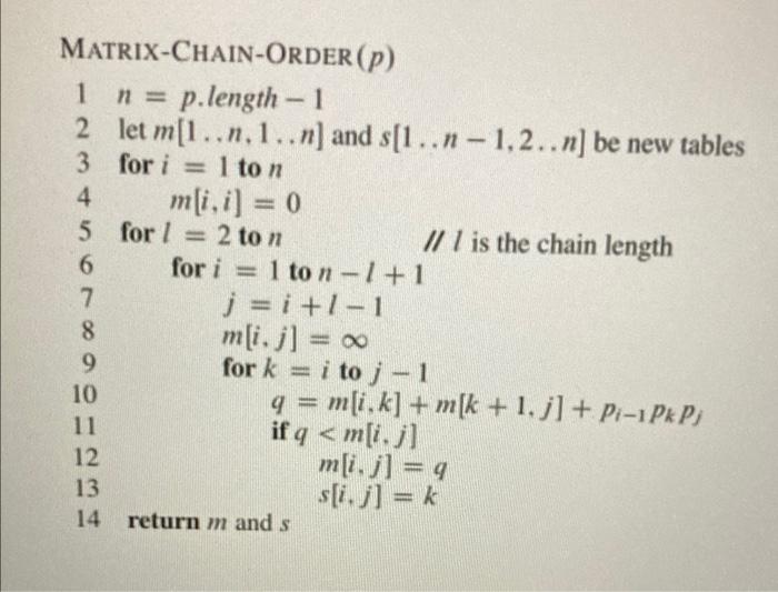 Solved 8. Find an optimal parenthesization of a matrix-chain | Chegg.com