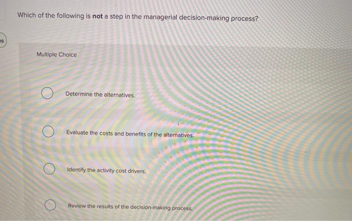 solved-which-of-the-following-is-not-a-step-in-the-chegg