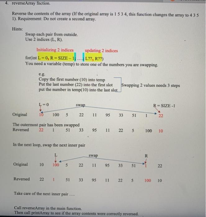 Solved (array.cpp) You are going to make a program with an | Chegg.com