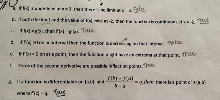 Solved U A If F X Is Undefined At X 3 Then There Is Chegg Com