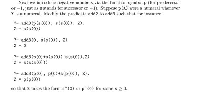 Solved Prolog Programming example questionsThese solutions | Chegg.com