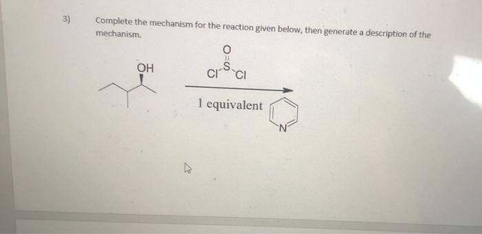 Solved 2) Generate a description of the mechanism below. | Chegg.com