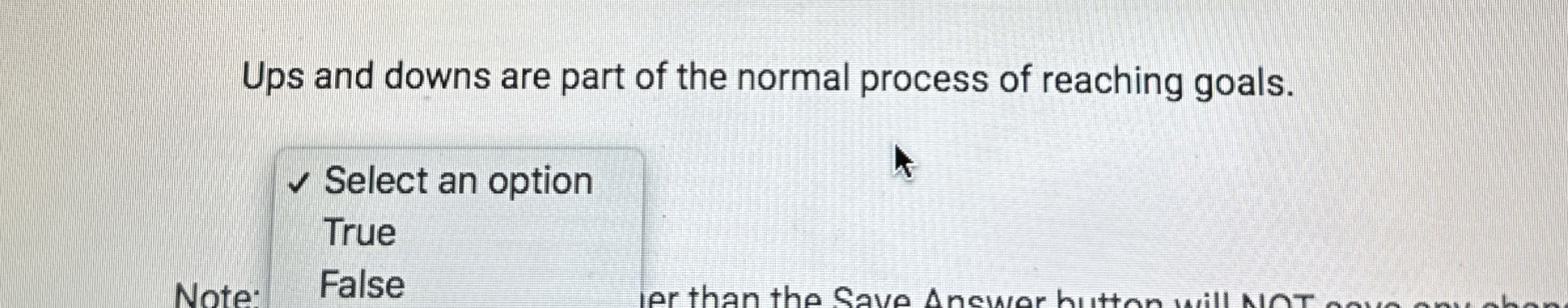 Solved Ups and downs are part of the normal process of | Chegg.com