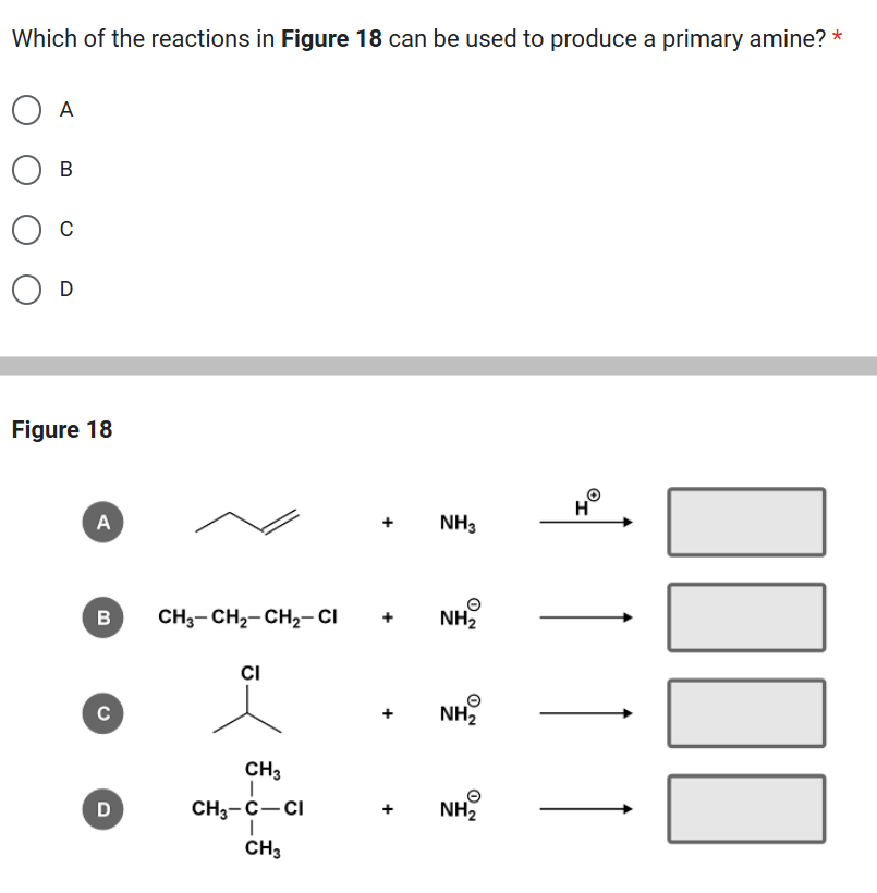 [Solved] What is the main product of the reaction in Figure