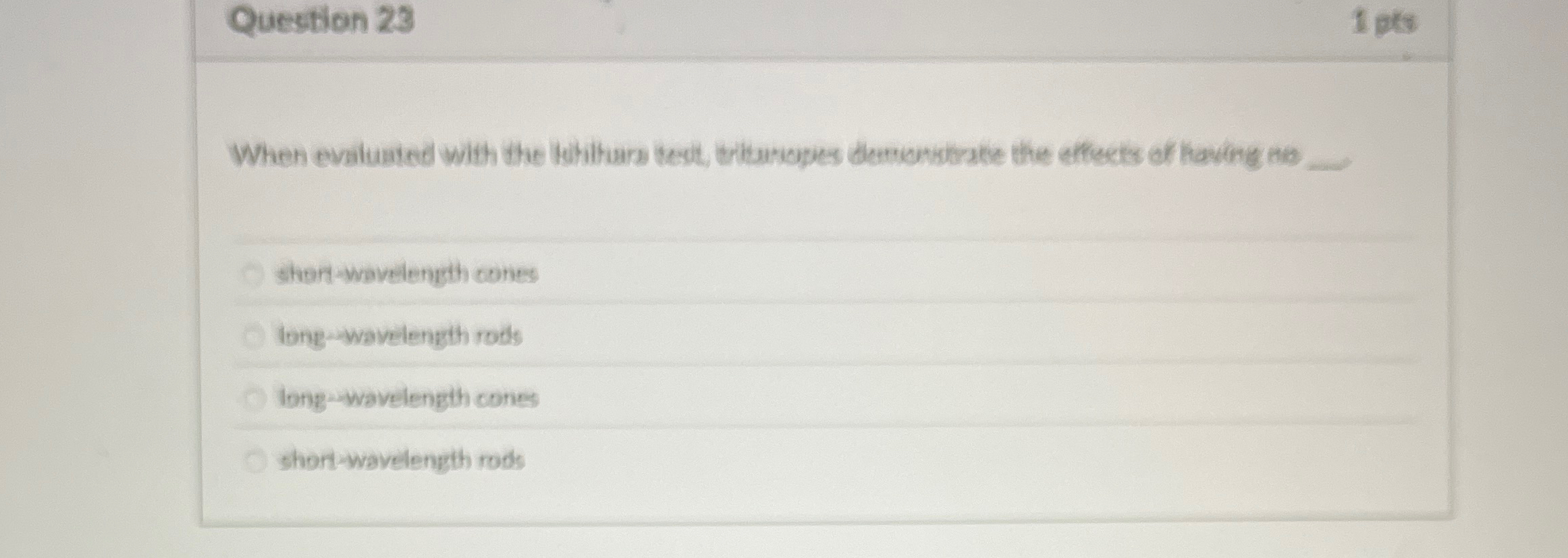Question 23When evaluated with the lihilhans text,