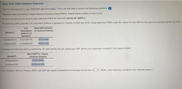 Solved Real-Time Data Analysis Exercise Click the following | Chegg.com