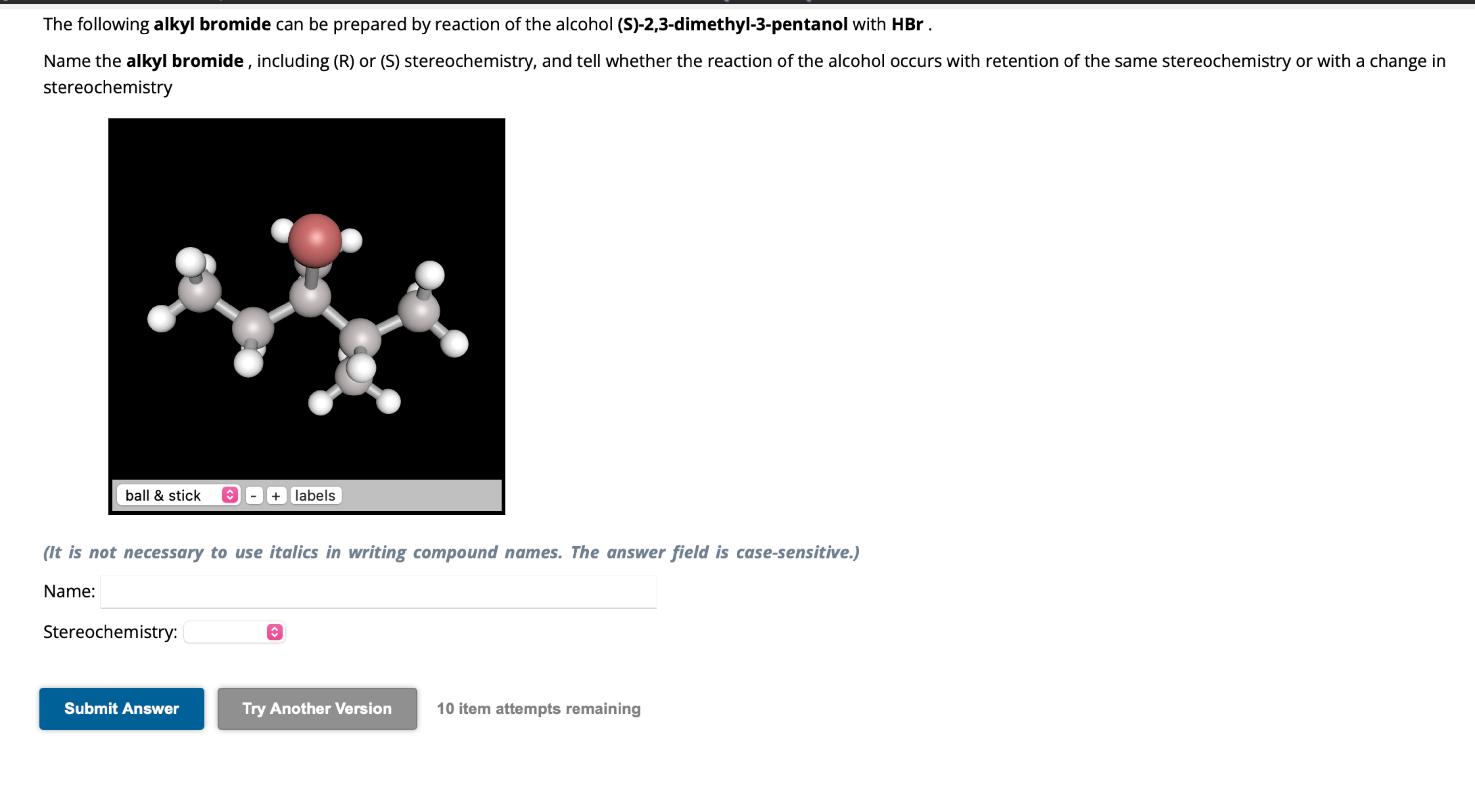 Solved The following alkyl bromide can be prepared by | Chegg.com