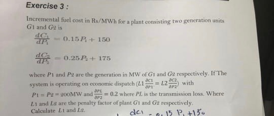 solved-exercise-3-incremental-fuel-cost-in-rs-mwh-for-a-chegg