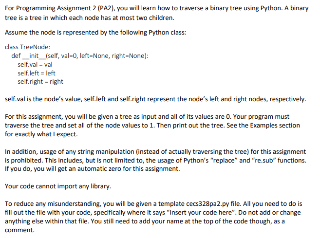 Solved For Programming Assignment 2 (PA2), you will learn | Chegg.com