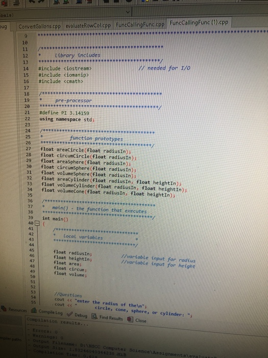 Solved c++ use the power(pow( , )) function where ever | Chegg.com
