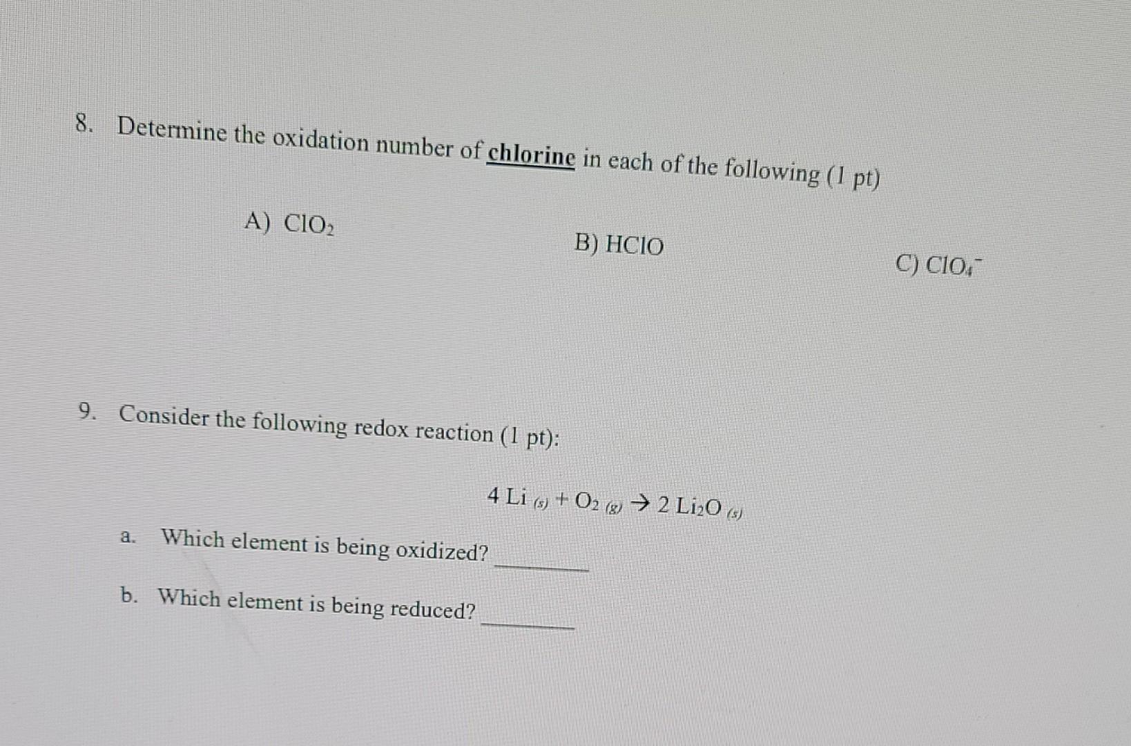 Solved 6. Consider the structures and boiling points for