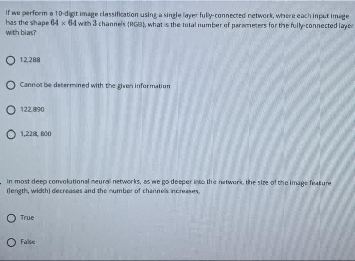 Solved If we perform a 10-digit image classification using a | Chegg.com