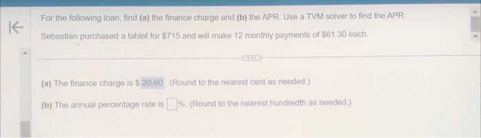 Solved I dont have a TVM solver to do part B of this | Chegg.com