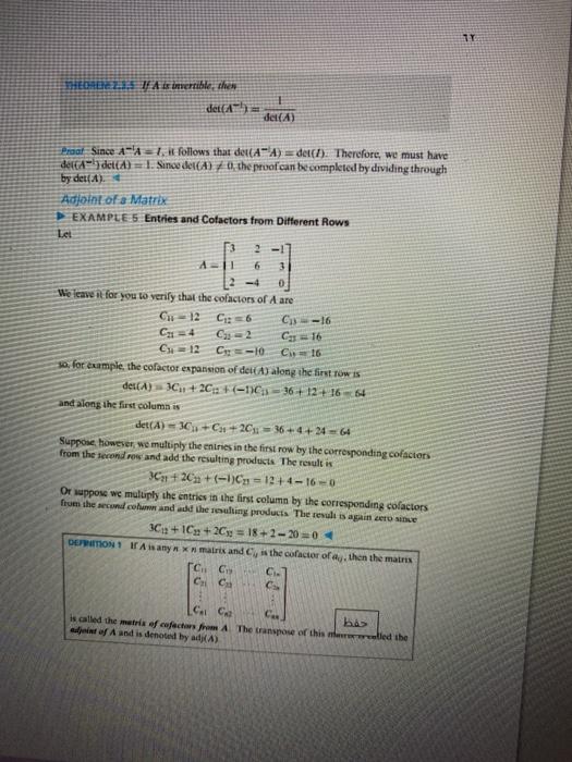 Solved In Exercises 19.-23. decide whether the matrix is | Chegg.com