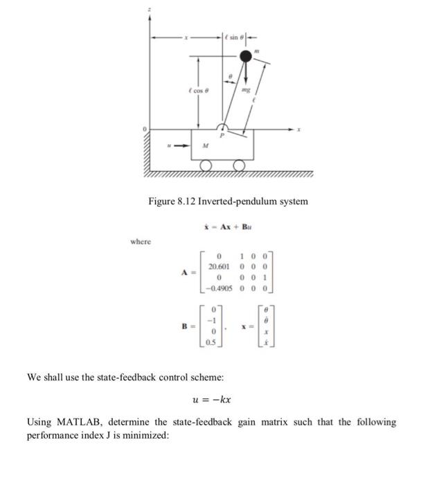Solved name of the subject : Design of Control System with | Chegg.com