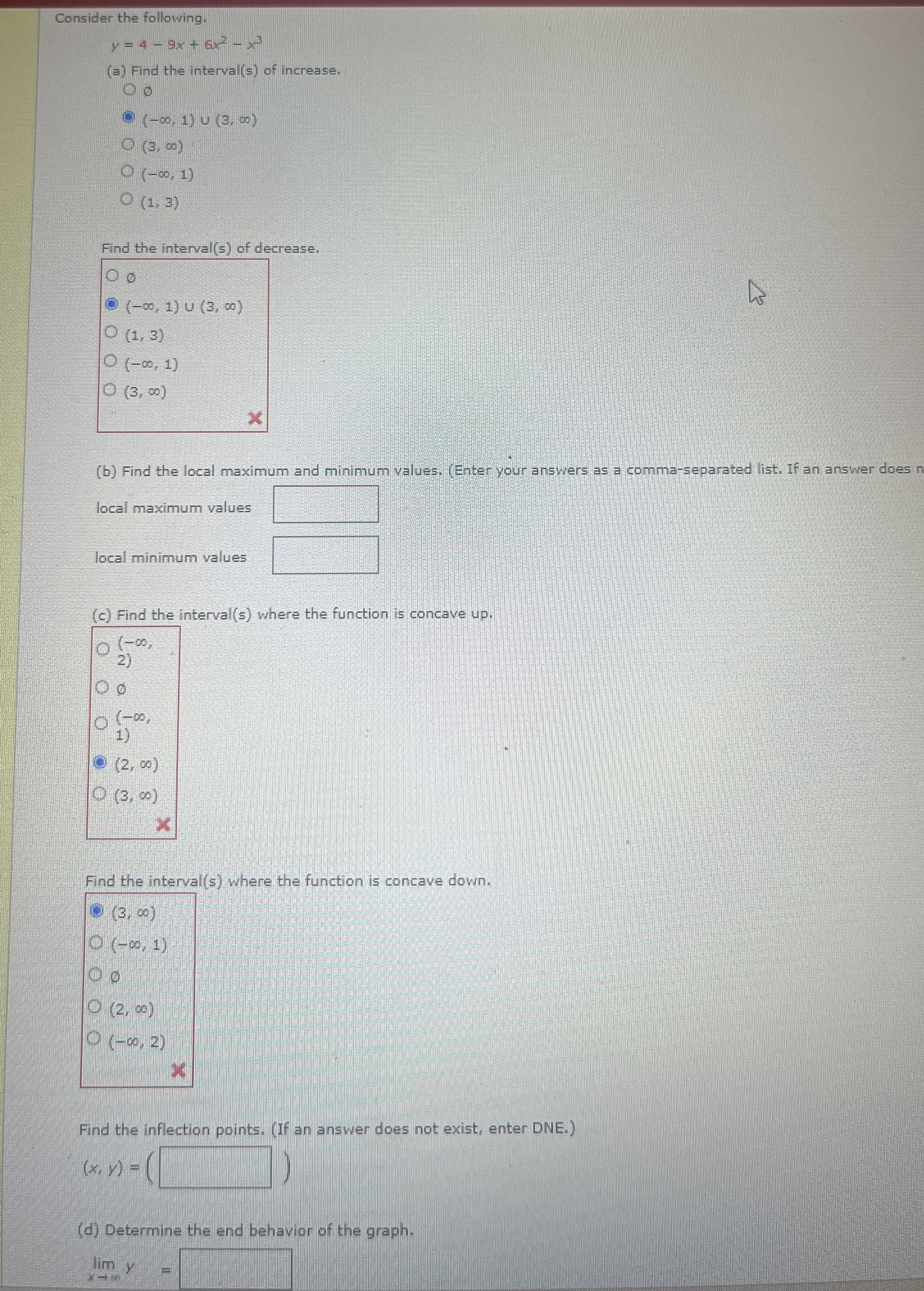 Solved Consider the followingPlease help me answer all of | Chegg.com