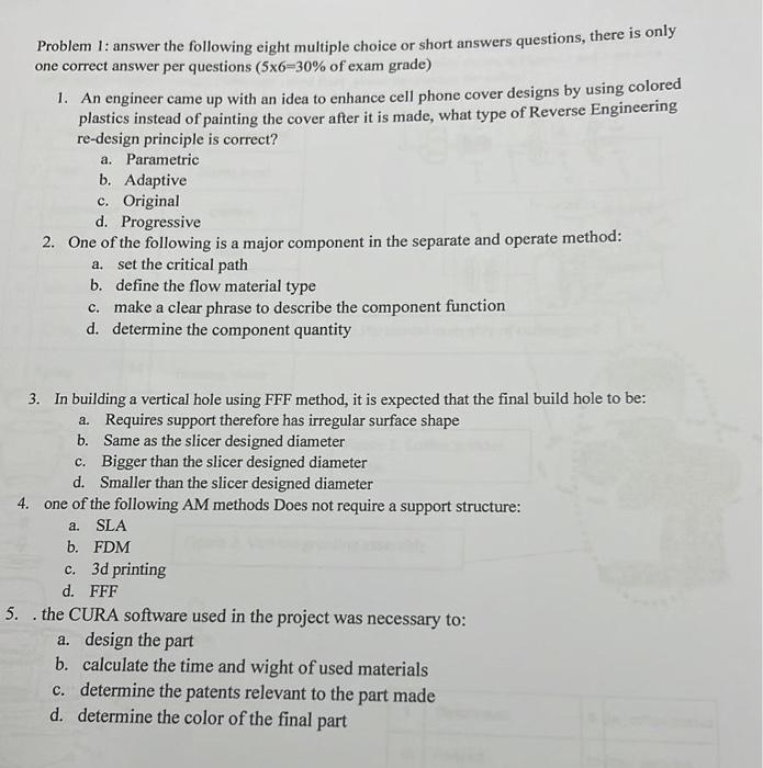 e. 3 Answer the following short answer type questions (Foot prints