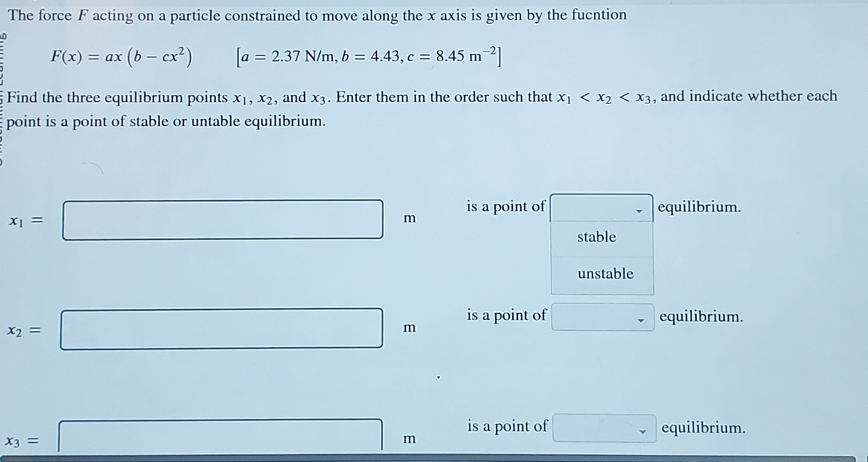 [solved] The Force F Acting On A Particle Constrained To Mo