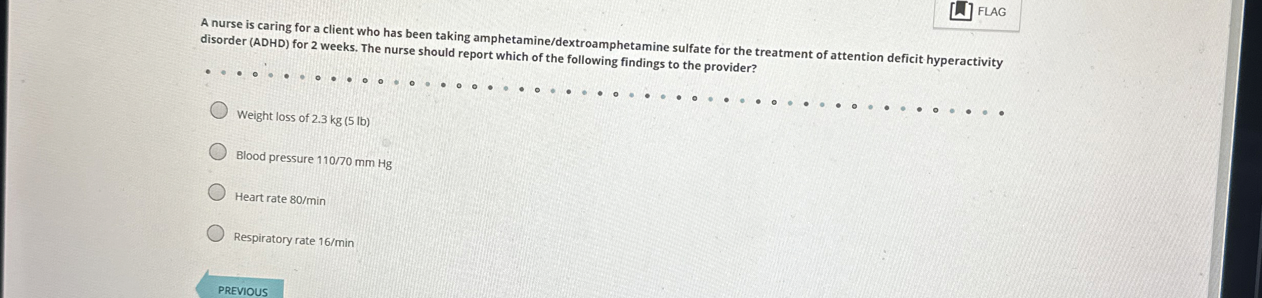 Solved A nurse is caring for a client who has been taking | Chegg.com