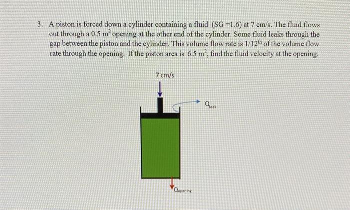Solved For all problems: Clearly sketch a control volume, | Chegg.com