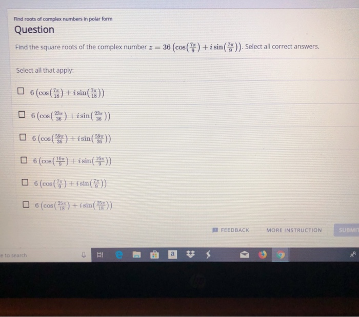 solved-find-roots-of-complex-numbers-in-polar-form-question-chegg