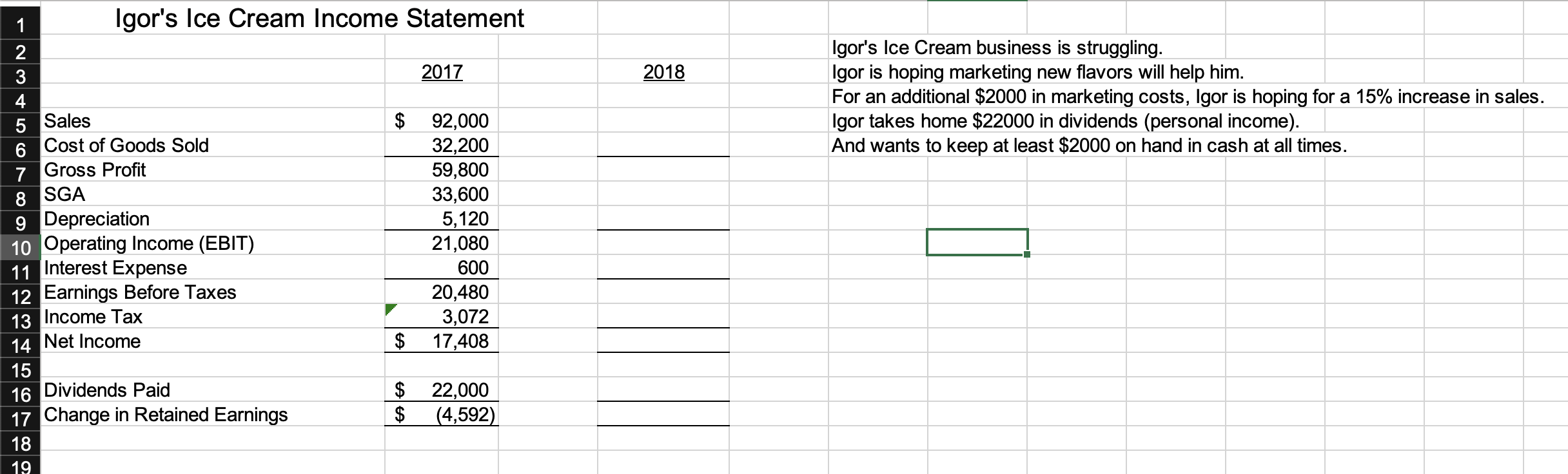 Solved Pro Forma Forecasting. Find Pro Forma for this Income | Chegg.com