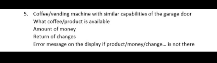Solved Write code for arduino - C/C++ for coffe macine! You | Chegg.com