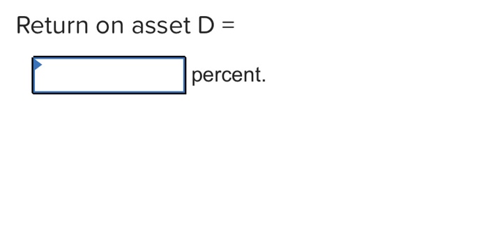 Solved Suppose Initially That Two Assets, A And B, Will Each | Chegg.com