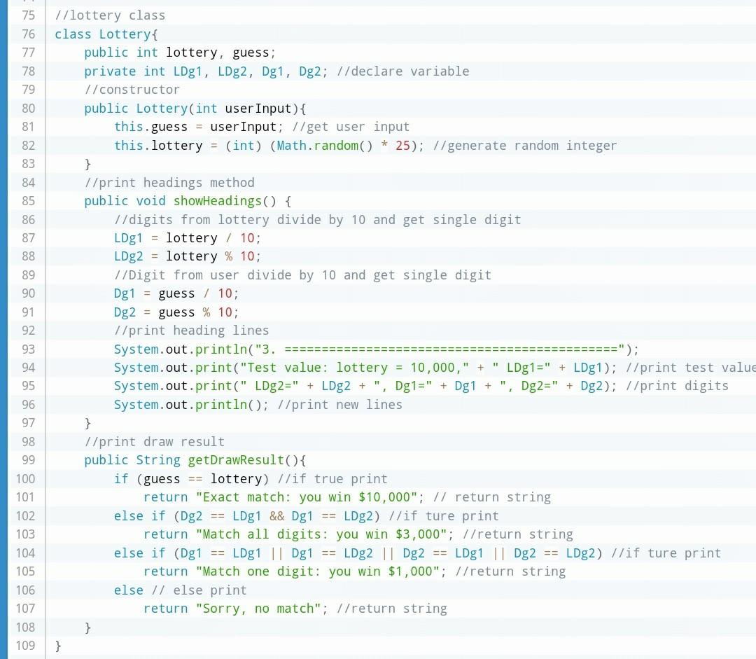 Solved JAVA CODE I just need help redoing my code to do the | Chegg.com