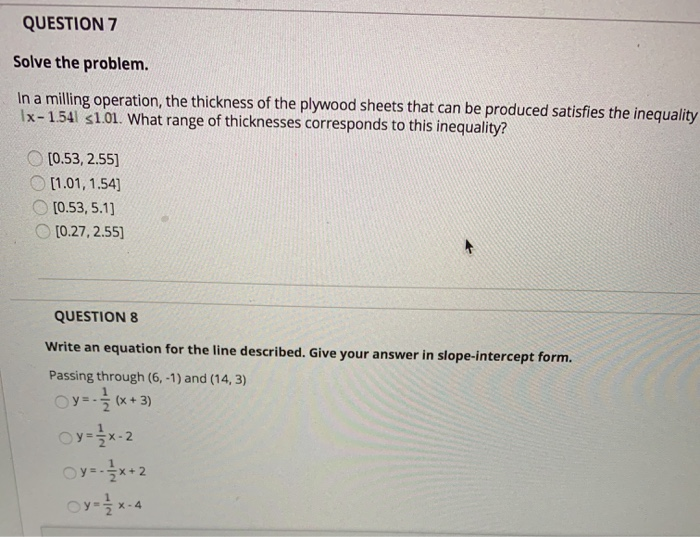 Millwright Sample Math Problem Solved QUESTION 7 Solve the problem. In a milling operation, | Chegg.com