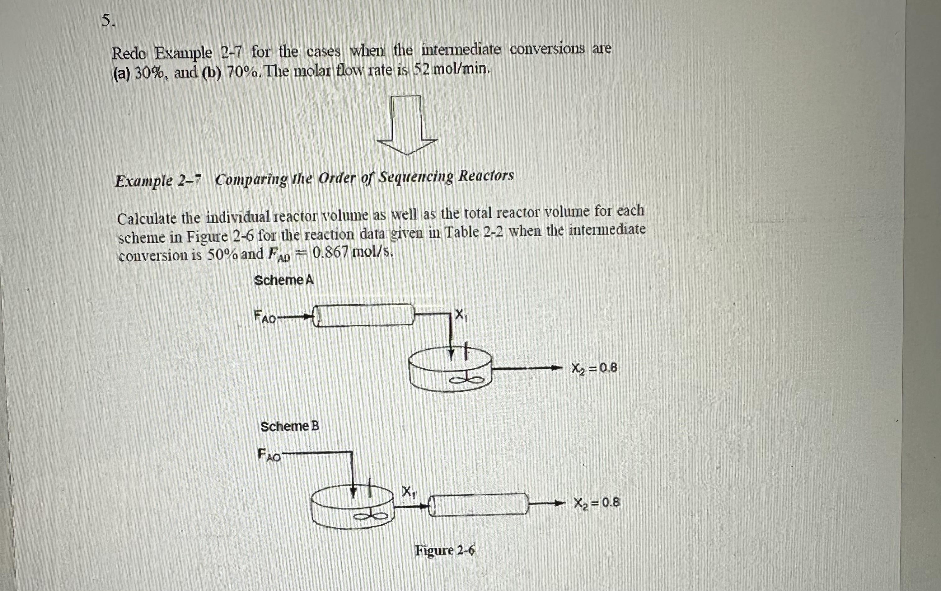 Solved Redo Example 2-7 ﻿for the cases when the intermediate | Chegg.com
