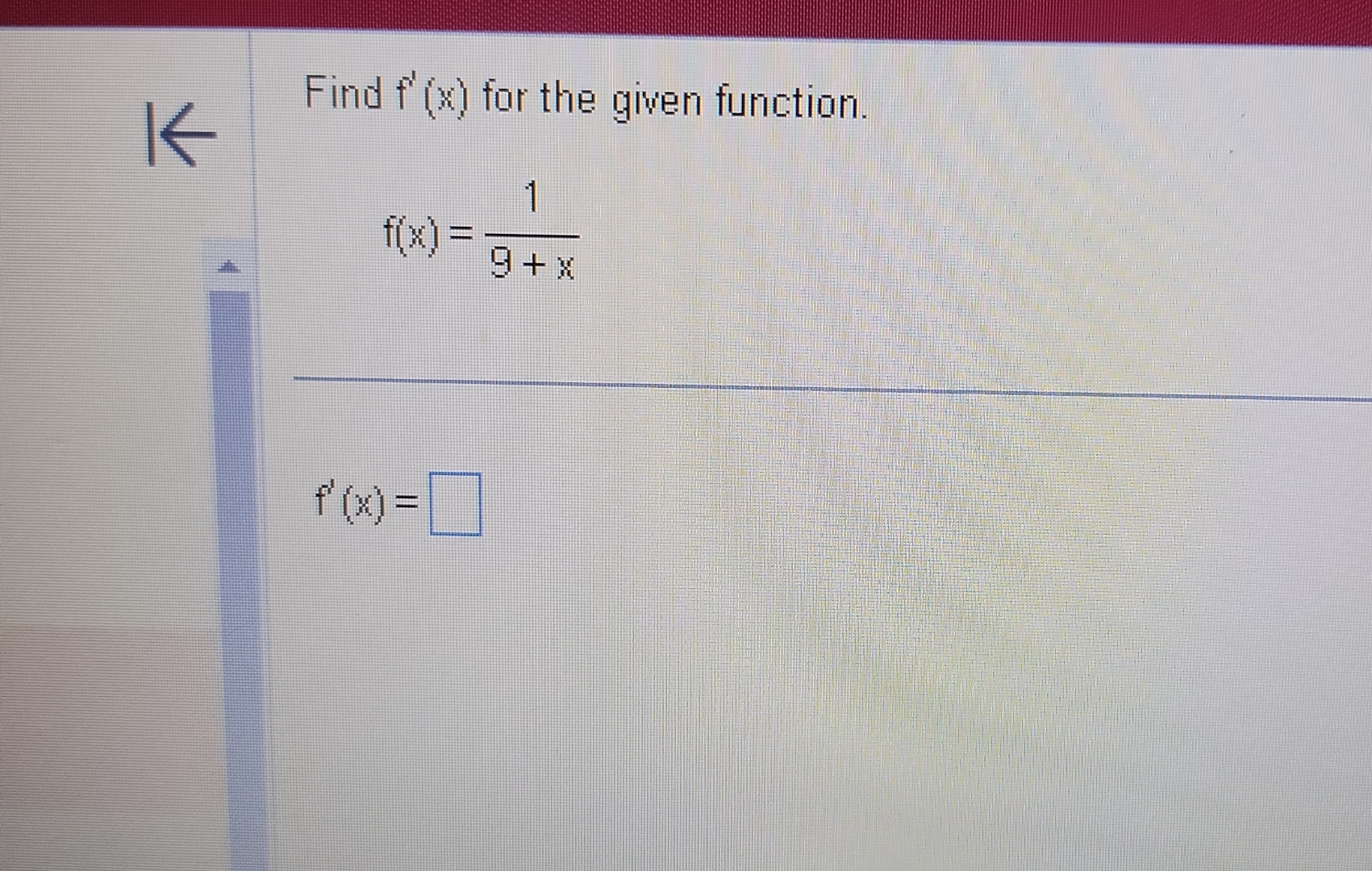 Solved Find F X ﻿for The Given Function F X 19 Xf X N