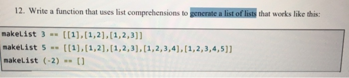 Solved Haskell : Please Provide An Example Of A Function | Chegg.com