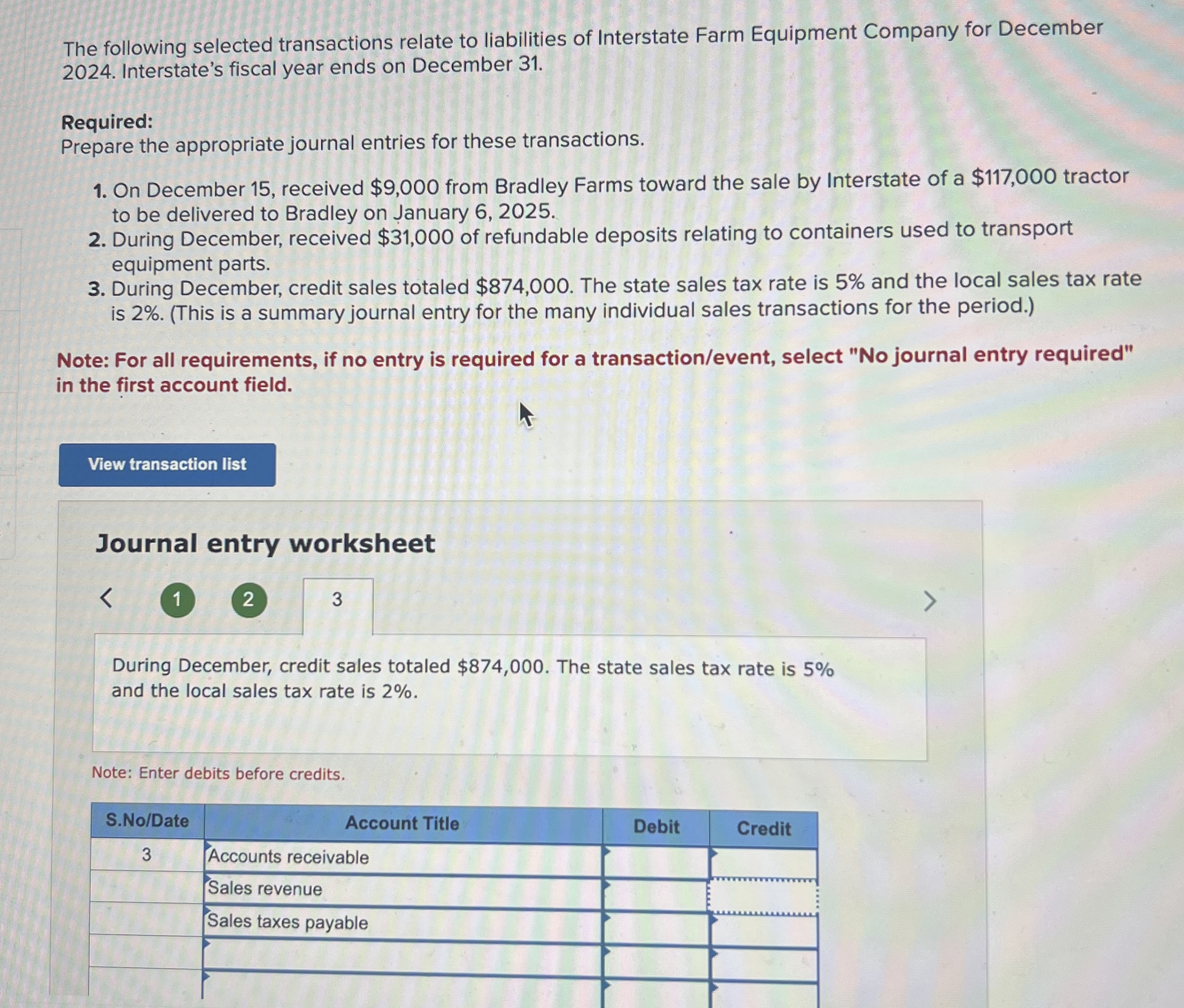 Solved The following selected transactions relate to | Chegg.com