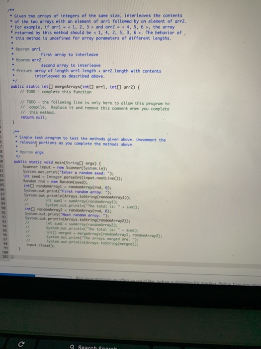 Solved I'm having trouble with writing a solution to this | Chegg.com
