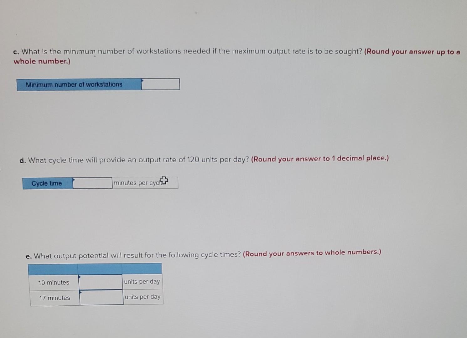 Solved An assembly line with 18 tasks is to be balanced. The | Chegg.com
